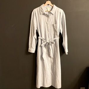 H&M linen blend dress